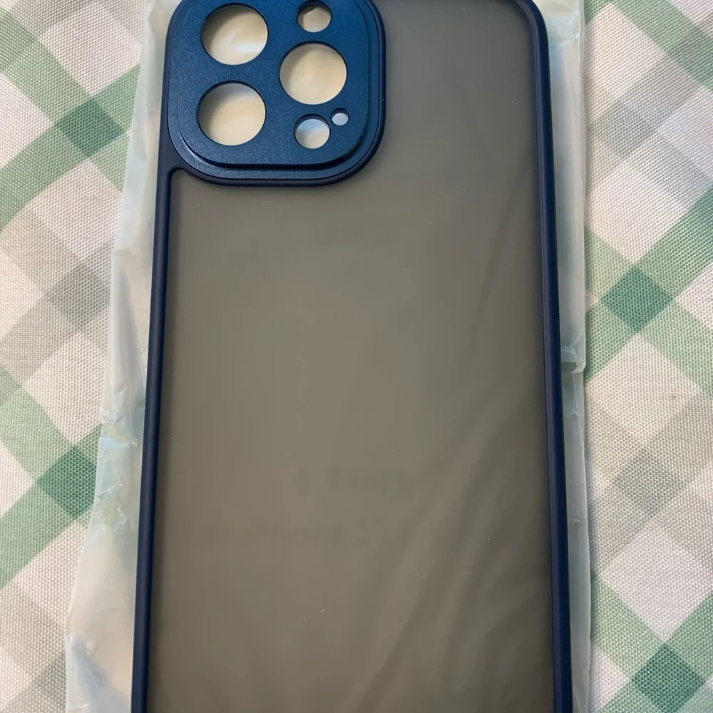 Navy Blue iPhone Case